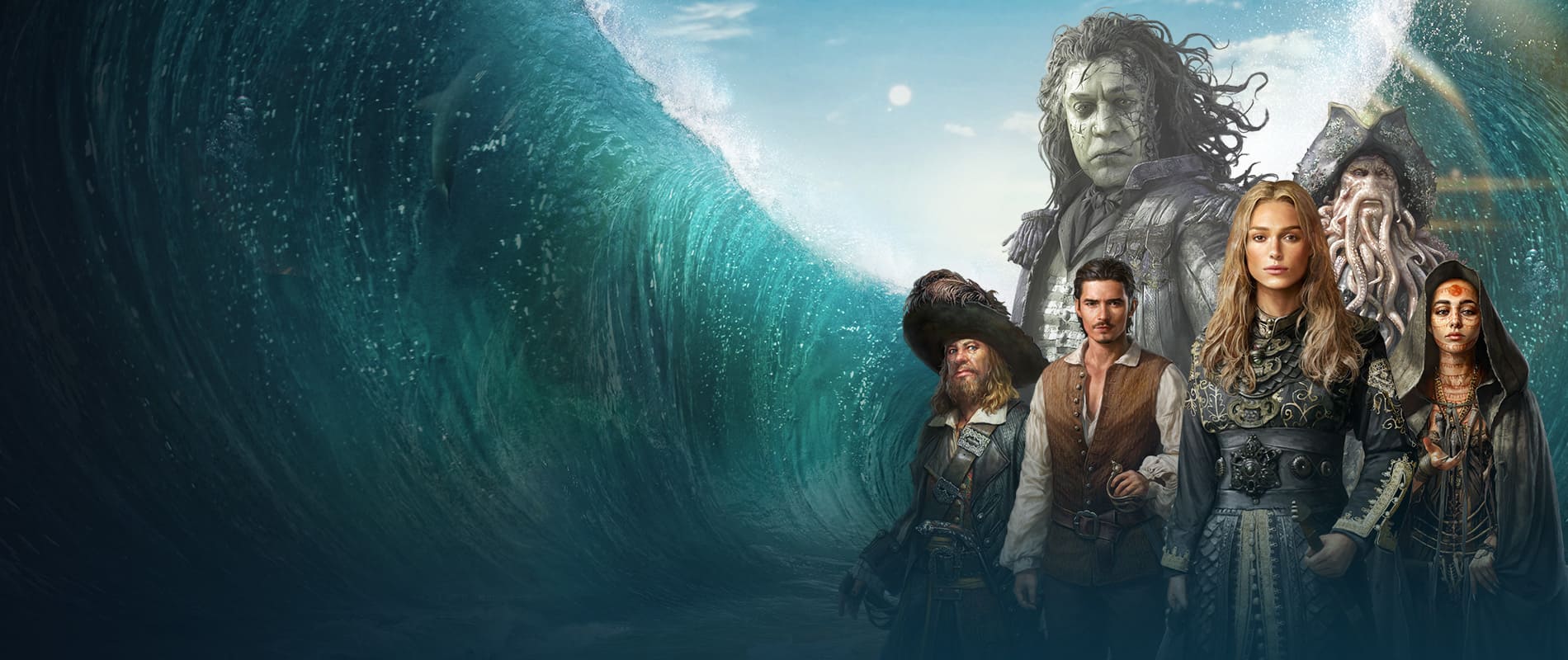Pirates of the Caribbean: Tides of War portal artwork